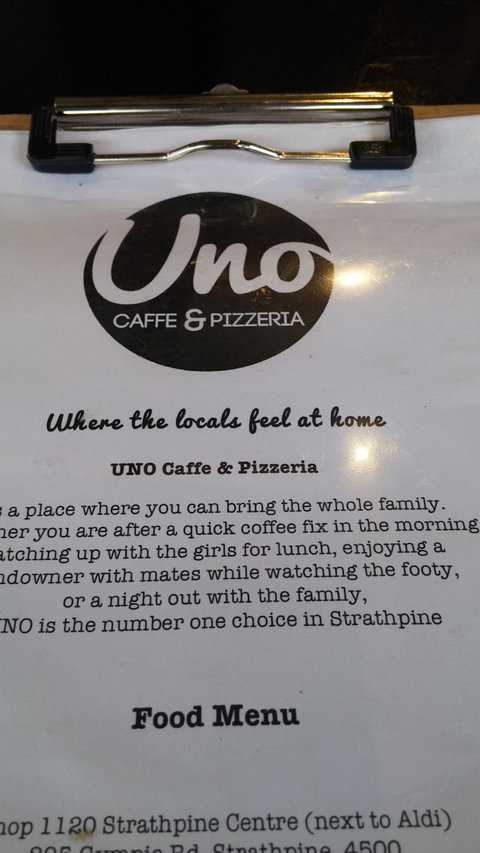 Uno Caffe & Pizzeria - Book Restaurant 1