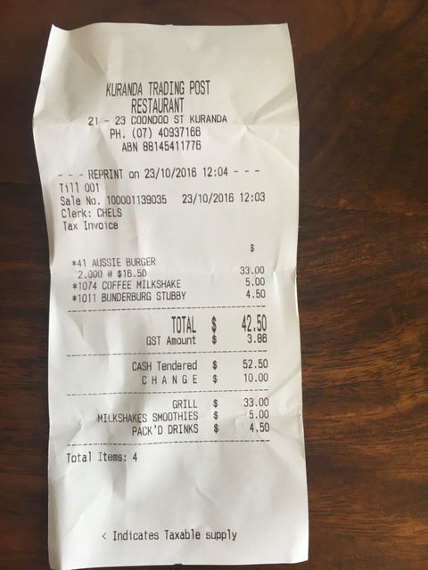 Kuranda Trading Post Restaurant - Book Restaurant 2