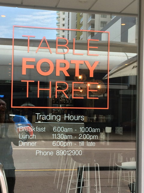 Table Forty Three - Book Restaurant 4