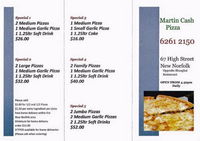 Martin Cash Pizza
