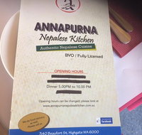 Annapurna Nepalese Kitchen - Book Restaurant