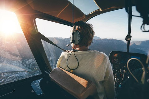 Brisbane City - Private Helicopter Sunset Flight - 25min - Book Restaurant 3