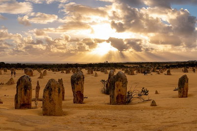 Pinnacle Desert Sunset and Night-time Stargazing Tour from Perth