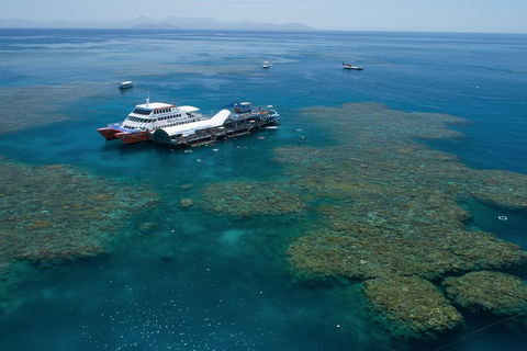 Cruise To Moore Reef Pontoon And Return Helicopter Flight From Cairns - Book Restaurant 0