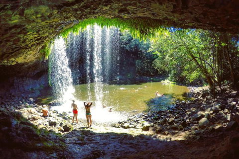 Byron Surrounds: Nimbin Waterfall Adventure - Swimming Tour - Book Restaurant 1
