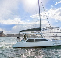 Vivid 90-Minute Sydney Harbour Catamaran Cruise with BYO Drinks - Book Restaurant