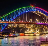Vivid 90-Minute Sydney Harbour Intimate Catamaran Cruise with Canapes - Book Restaurant