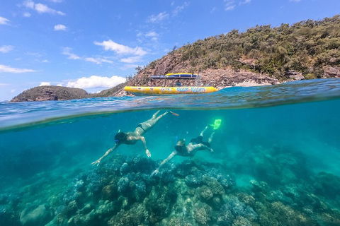 Great Barrier Reef Scenic Flight And Ocean Rafting Whitehaven Beach Day Trip - Book Restaurant 0