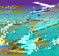 Scenic Flight - Great Barrier Reef Heart Reef Whitehaven Beach  Hill Inlet - Book Restaurant