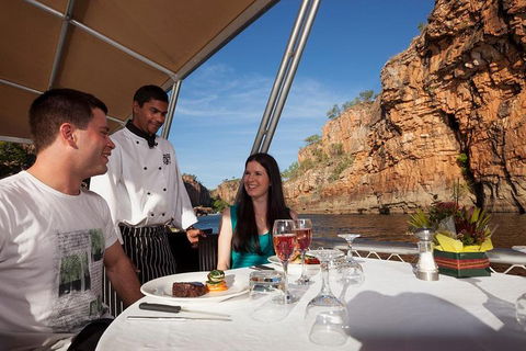 Nitmiluk (Katherine) Gorge 3.5-Hour Sunset Dinner Boat Tour - Book Restaurant 0