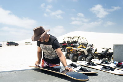 Private Sandboard and Quad Bike Adventure in Lancelin