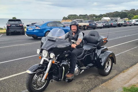 Private Tour Of Melbourne In A Harley Davidson Trike - Book Restaurant 1