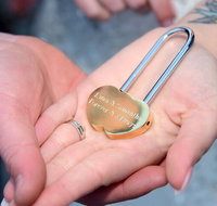 The Romance Package Bell Tower tour for 2 people plus personalised Love Lock - Book Restaurant