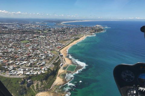 40-45 Minute Port Stephens And Stockton Beach Helicopter Flight - For 2 - Book Restaurant 1