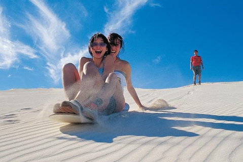 Full Day Pinnacle Desert Explorer From Perth Including Hillarys And Lancelin Sandboarding - Book Restaurant 1