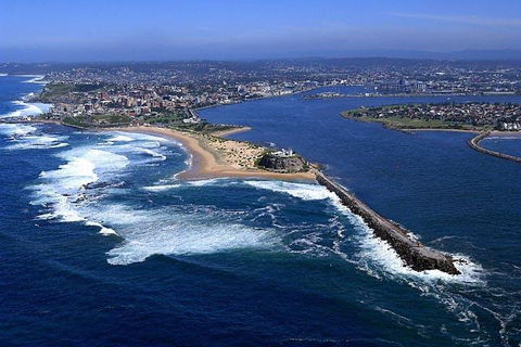 25-30 Minute Newcastle & Macquarie Helicopter Shared Flight - Book Restaurant 1