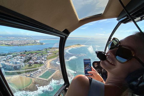25-30 Minute Newcastle & Macquarie Helicopter Shared Flight - Book Restaurant 5